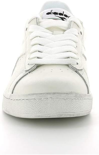 Diadora Unisex Game L Low Waxed Gymnastikschuhe, 36 EU Wei&#xDF; White White C6180