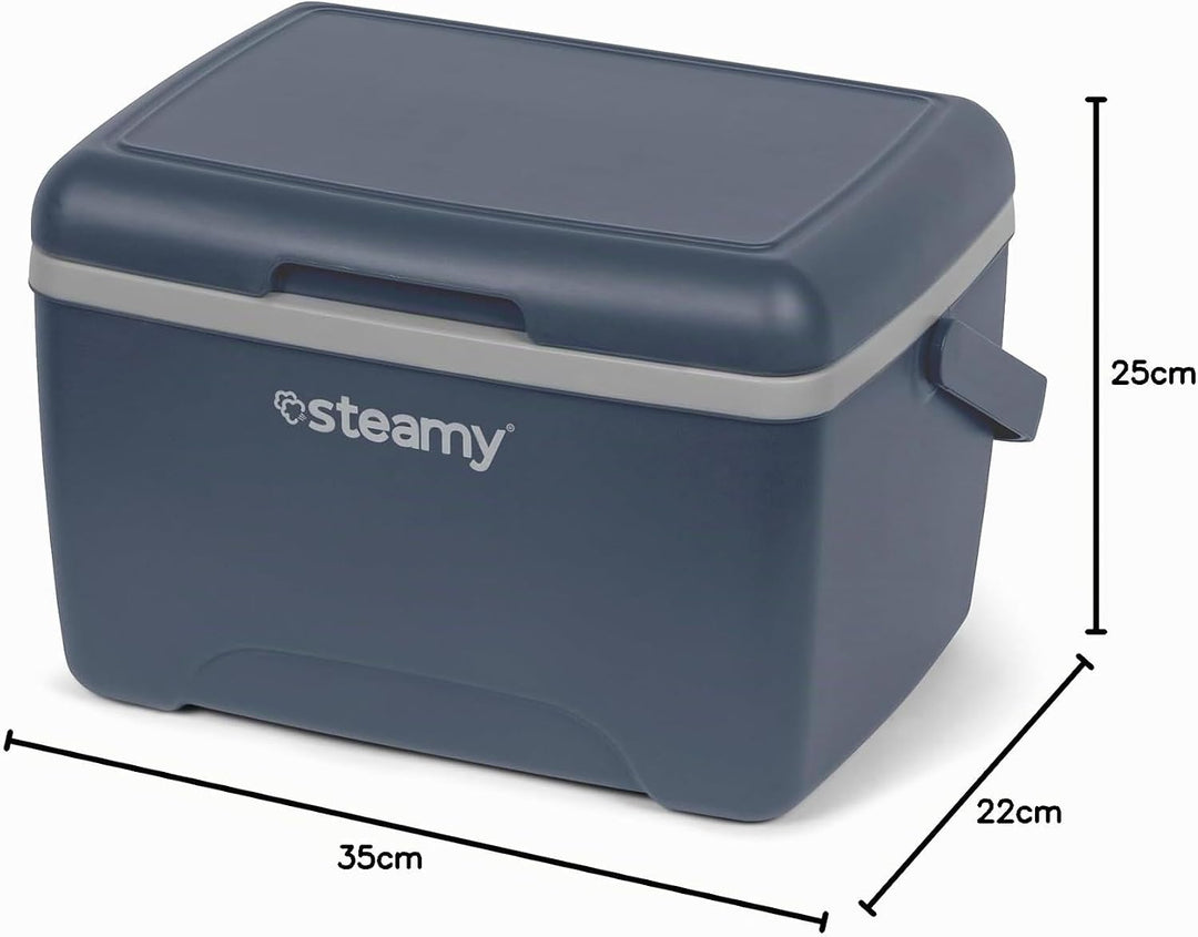 Steamy Cool 8, Kühlbox Inklusive Kühlelement, 8 Liter, Blau