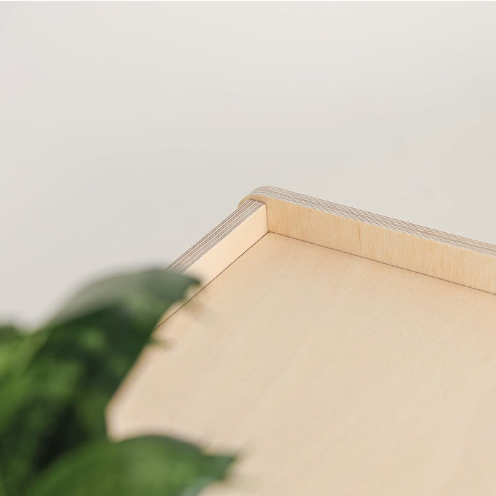 Montessori Regal für Kinderzimmer, Holz, Toy shelf for kids, Children's Room Shelf with 3 Shelves, B
