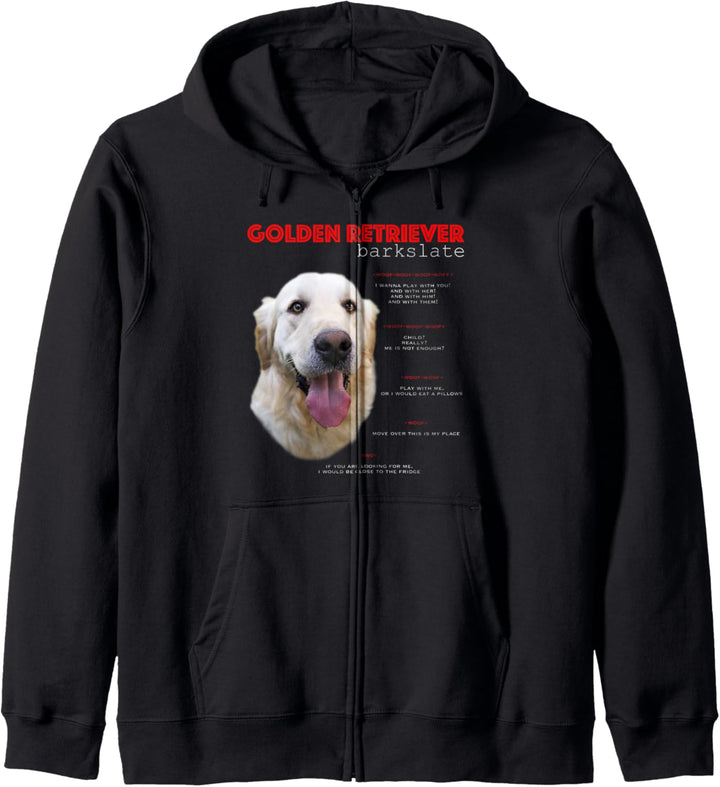 Lustige Golden Retriever Übersetzen Kapuzenjacke