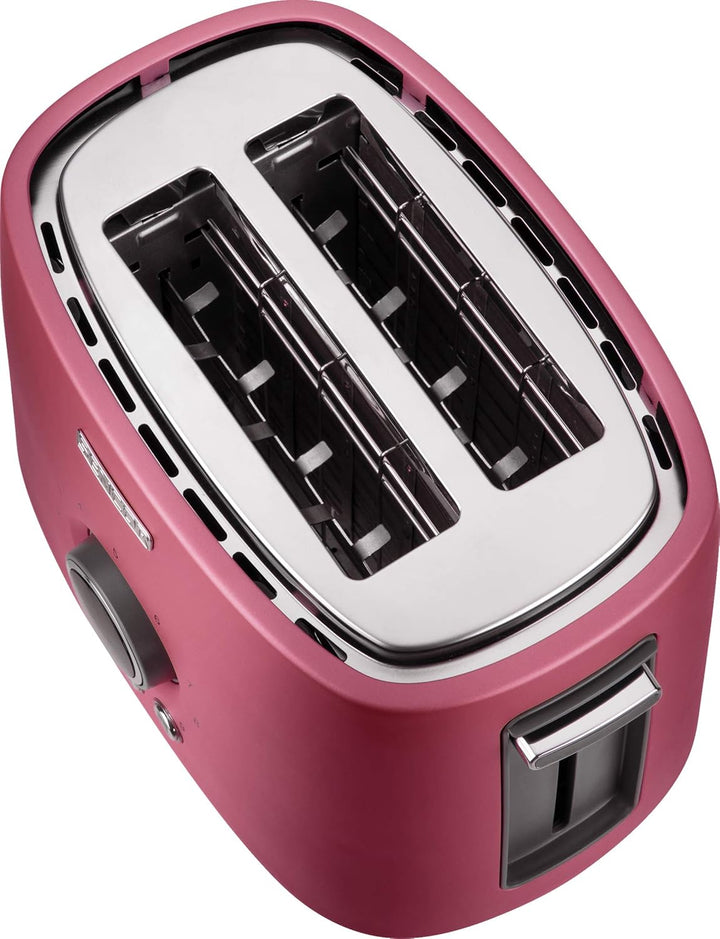 SENCOR STS 6054RD 2-Scheiben-Toaster (1000 Watt, Elektronischer Timer - 9 Stufen der Röstintensitätr