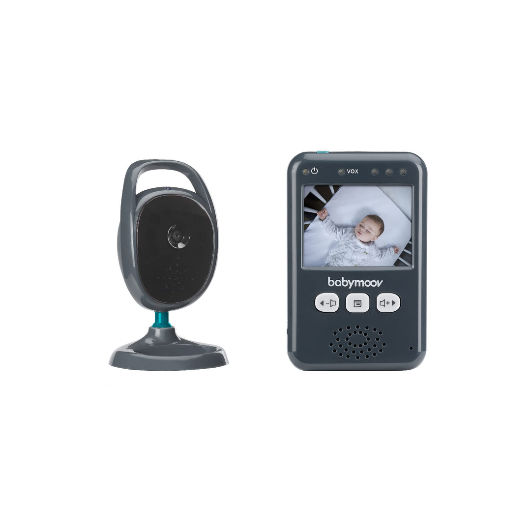 Babymoov Babyphone mit Kamera Essential, 2,4" Bildschirm, Nachtsicht, 2-fach Zoom
