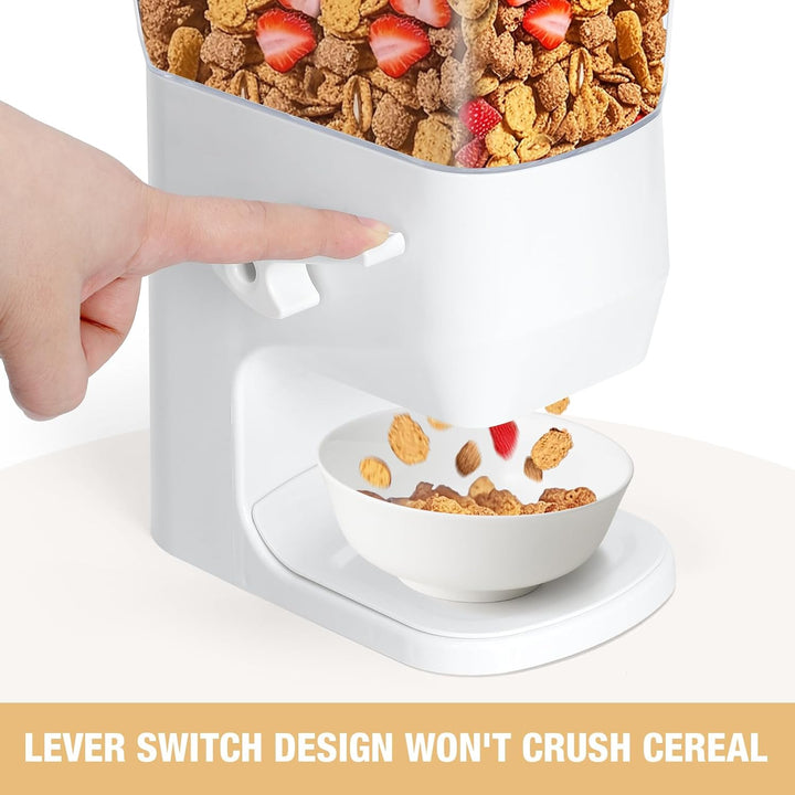 Tokokimo Müslispender, Zerkleinert Keine Cerealien Beim Ausgeben, 3,2L Cereal Dispenser & Cornflakes