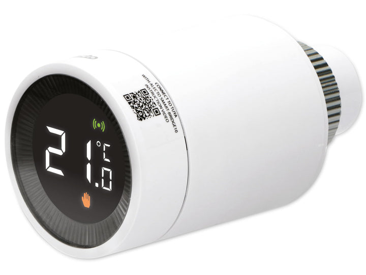Alecto SMART-HEAT10 Smartes Heizkörperthermostat - smartes Zigbee Thermostat - benötigt Bridge/Gatew