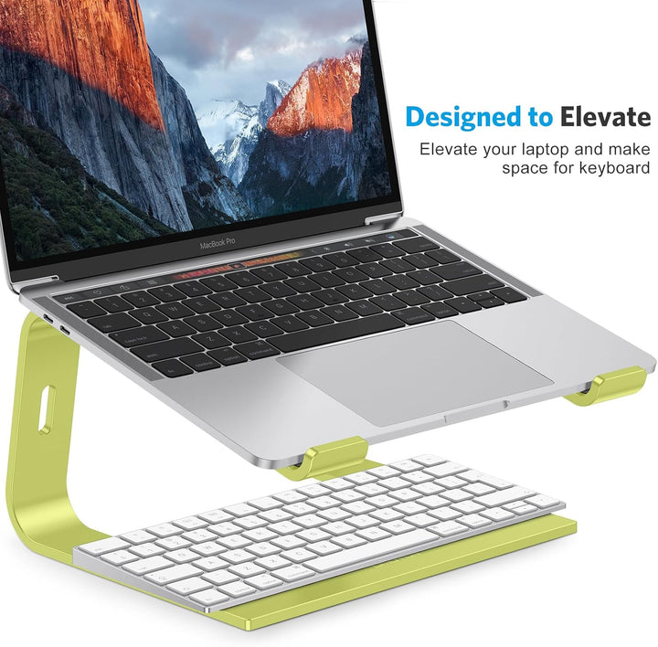 OMOTON Laptop Ständer, Notebook Ständer mit Belüftung, Universal PC Riser Ergonomisch Laptop Halteru