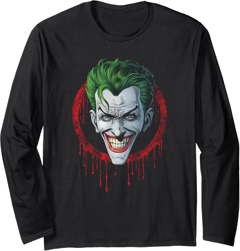 Batman Joker Drip Langarmshirt