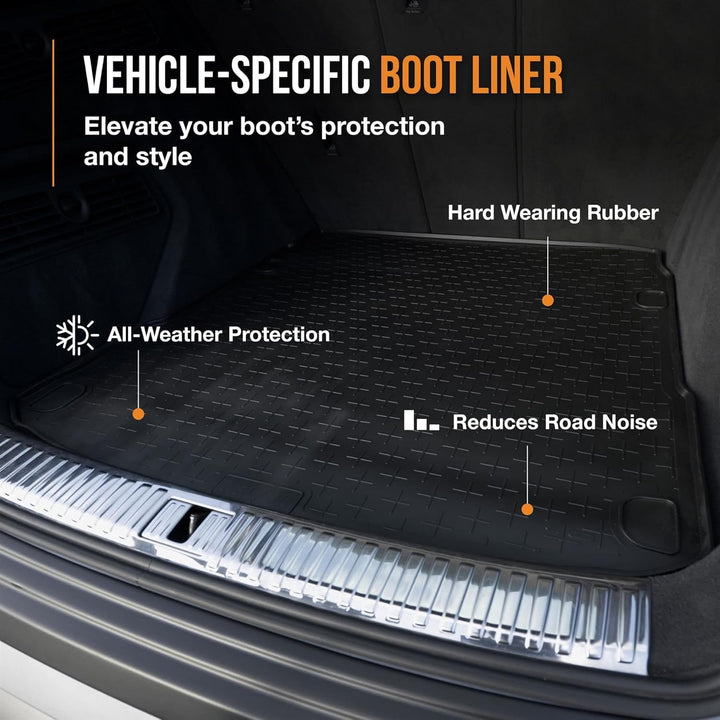 Travall CargoMat Liner Kofferraumwanne Kompatibel Mit Land Rover Range Rover Sport (Ab 2013) SVR (Ab