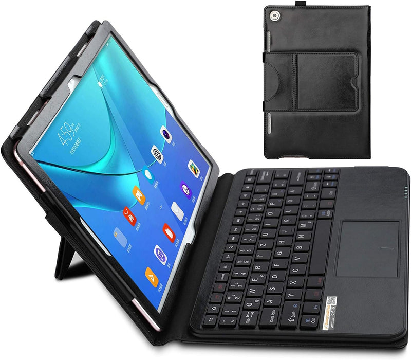 MQ für Huawei M5 10.8 - Bluetooth Tastatur Tasche mit Touchpad für Huawei MediaPad M5 10.8 | Tastatu