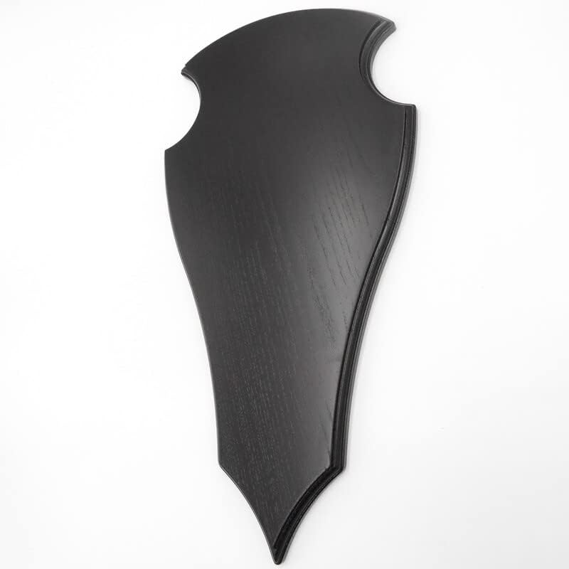 GTK - Geweihe & Trophäen KRUMHOLZ Hirsch Trophäenschild spitz in Eiche dunkel AF 49x24 cm Hirschschi