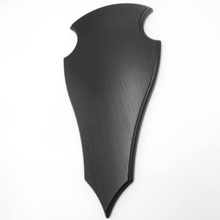 GTK - Geweihe & Trophäen KRUMHOLZ Hirsch Trophäenschild spitz in Eiche dunkel AF 49x24 cm Hirschschi