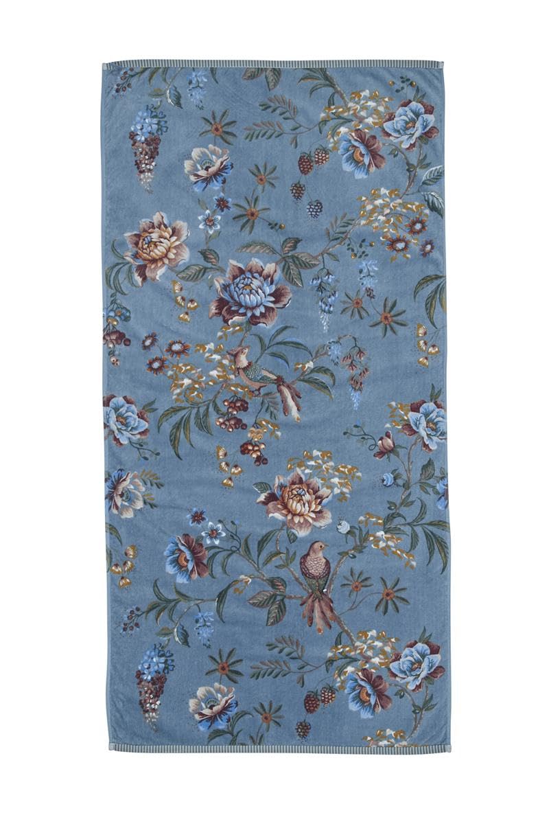 Pip Secret Garden Blue 70x140 Duschtuch 70 x 140 cm, Duschtuch 70 x 140 cm