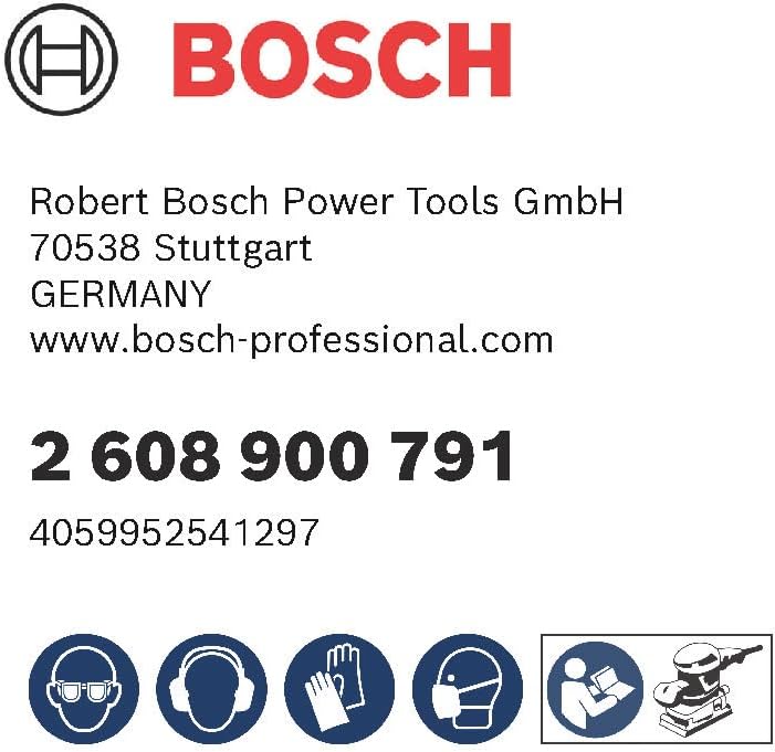 Bosch Accessories 1x Expert M480 Netzstruktur Schleifrolle (für Hartholz, Farbe auf Holz, Breite 115