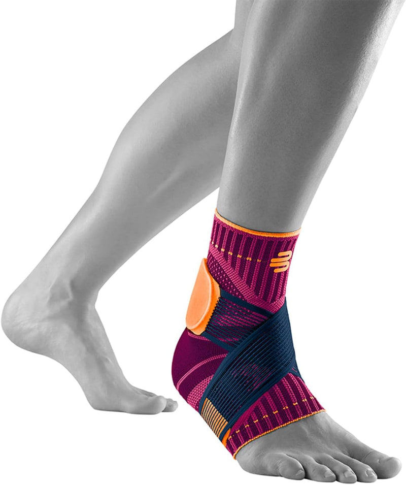 Bauerfeind Sprunggelenkbandage „Ankle Support“ Unisex, 1 Sprunggelenk Bandage für Sport wie Fussball