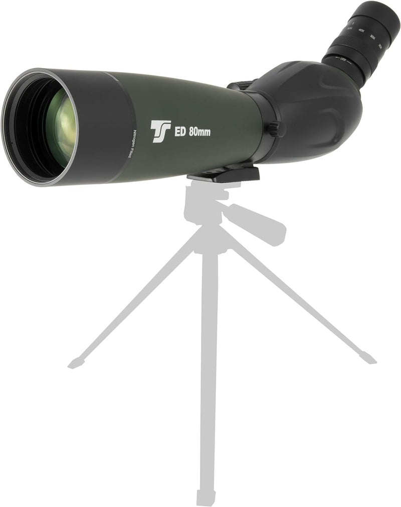 TS-Optics Final80 APO Zoom Spektiv FINAL 80 F-ED Objektiv 20-60x80mm Multi vollvergütete stickstoffg