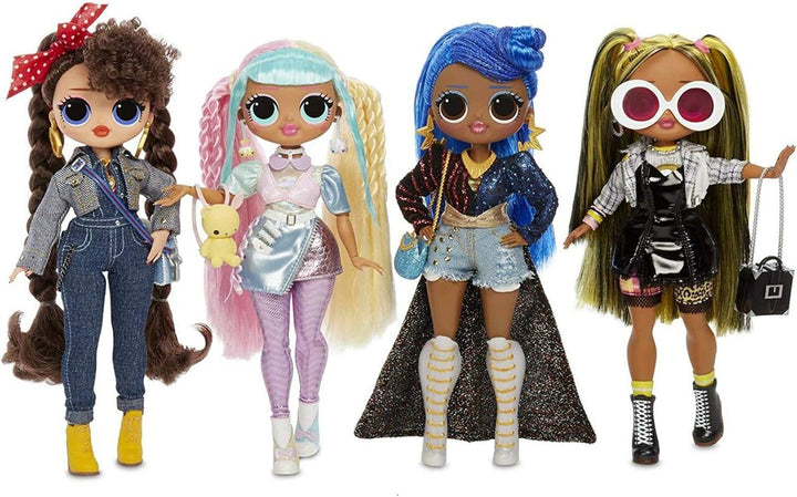 L.O.L. Surprise! 565109E7C O.M.G. Fashion Doll Candylicious, Ankleide- und Sammelpuppe mit Haaren un