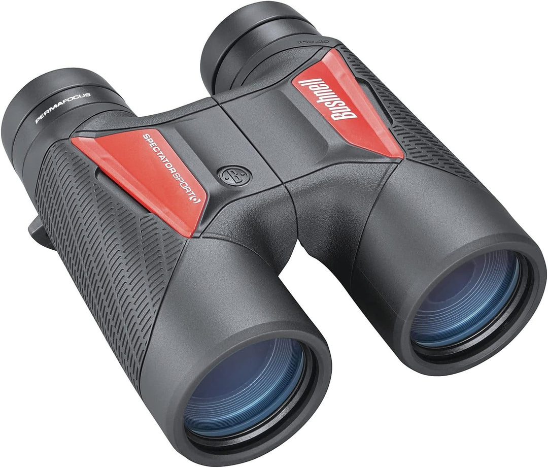 Bushnell Fernglas 10x40 Spectator Sport - ergonomisches Design, detailreich, lichtstark, Perma Focus