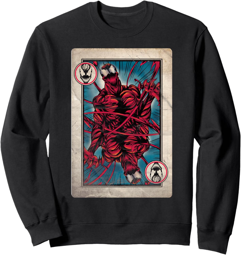 Marvel Carnage Double Portrait Card Sweatshirt