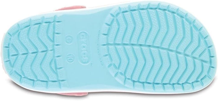 Crocs Unisex Kinder Crocband Clog KidsClogs 27/28 EU Ice Blue White, 27/28 EU Ice Blue White
