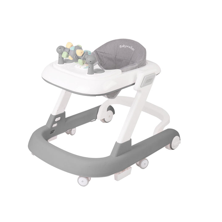 OHMG 4-in-1 Lauflernhilfe für Babys mit interaktivem Multiaktivitätstablett mit abnehmbarer Musik, h