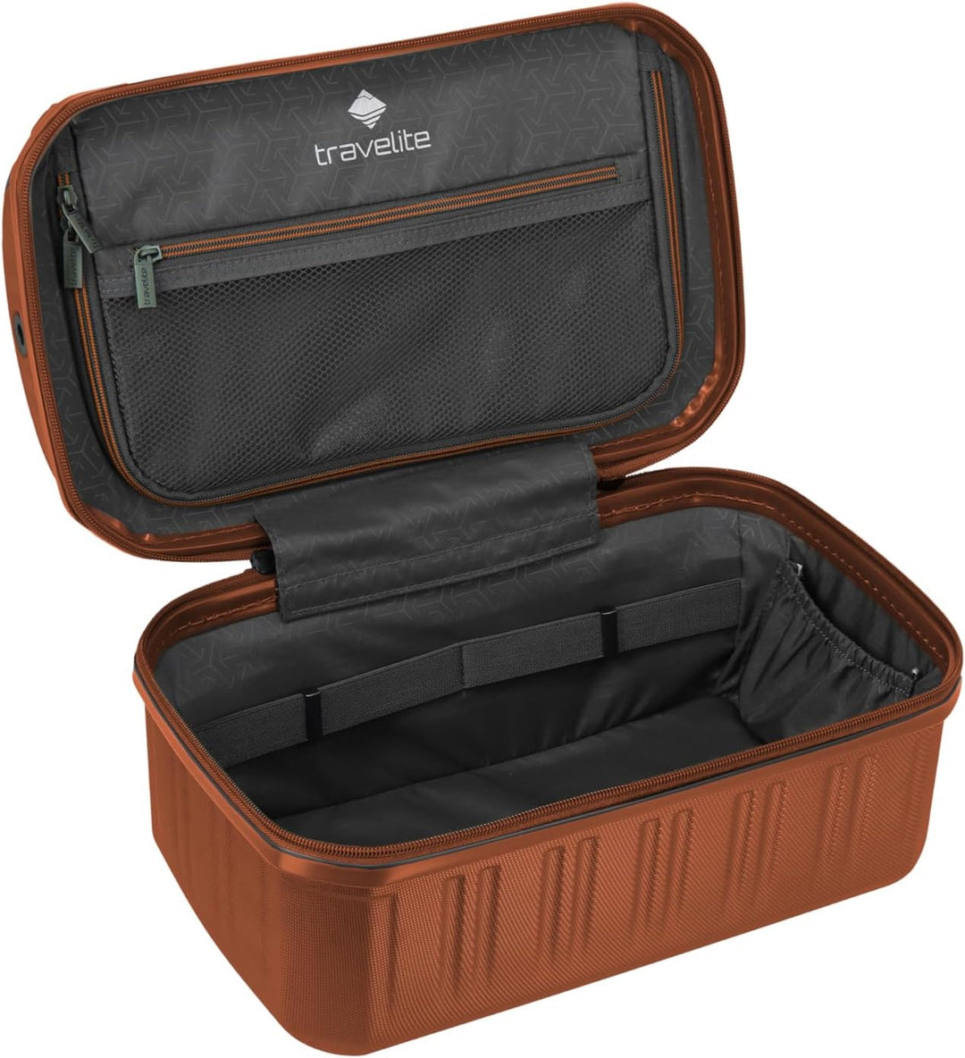 travelite Beautycase DYNAMIIC, Kosmetikkoffer Hartschale, 38 cm, 20 Liter | Kulturtasche für Damen &amp;