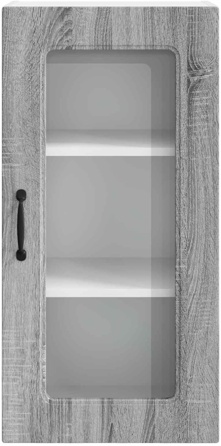 vidaXL Geschirrspülerfront Kalmar Graues Sonoma 40 x 31 x 80 cm, Eleganter moderner Küchenregal, gro