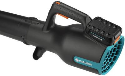 Gardena PowerJet 18V P4A Ready-to-Use Set: leistungsstarke Akku-Bläser für effektives und schnelles