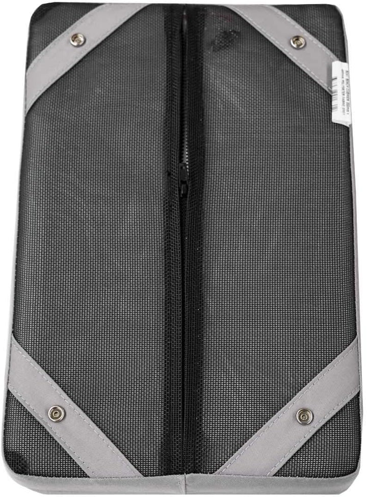 Oceansouth Boat Bench Kissen Polyester Stoff Grau 300mm x 1200mm, Grau 300mm x 1200mm