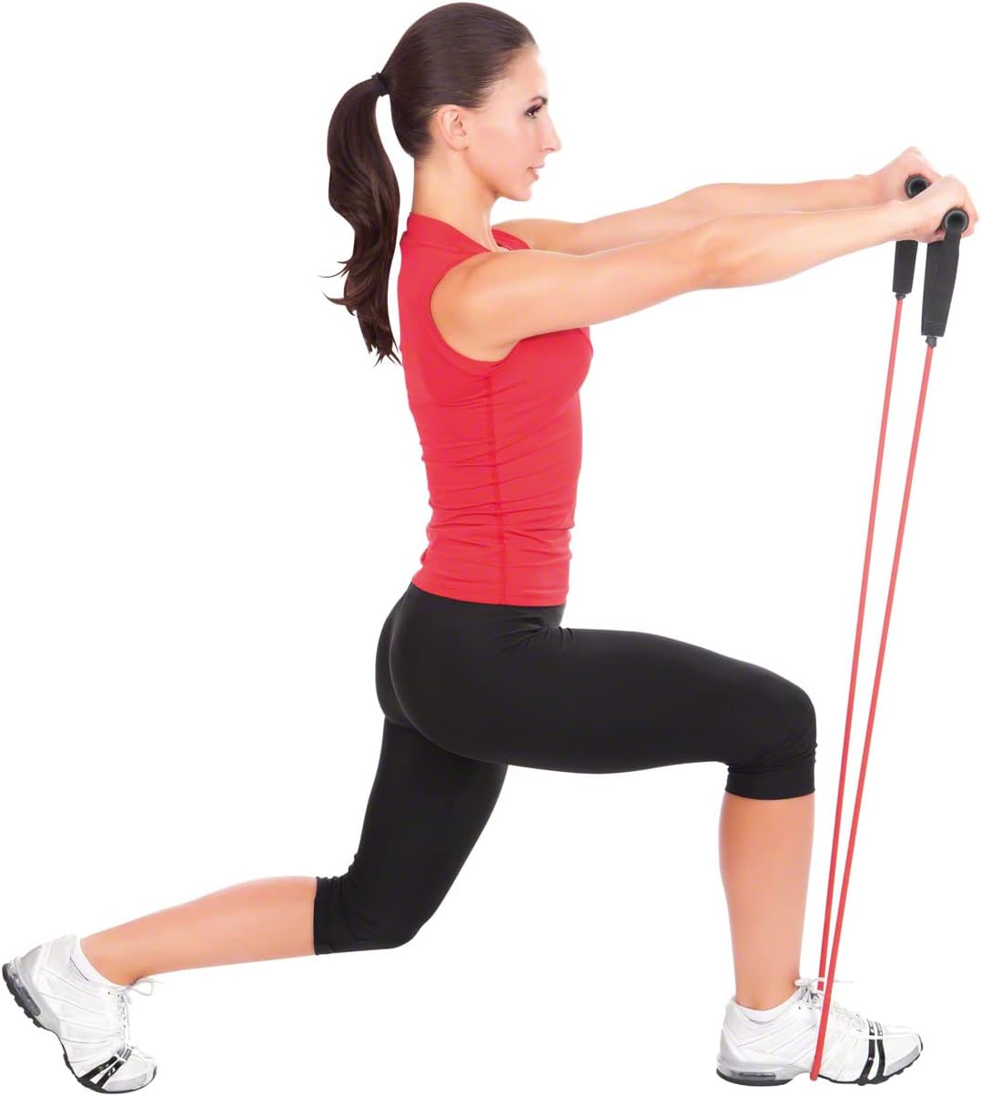 Sport-Tec Fitness Tube, 10er Set stark - rot, stark - rot
