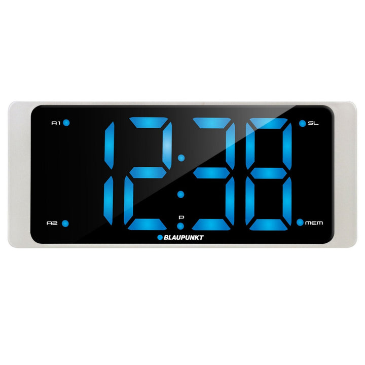 BLAUPUNKT Clock Radio CR16WH, FM PLL, USB Chargin, LED-Display 3 Zoll