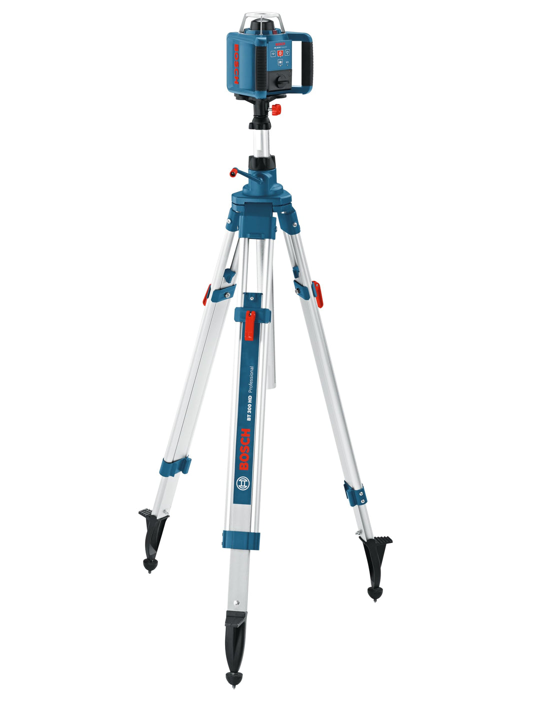 Bosch Professional Baustativ für Laser und Nivelliergeräte BT 300 HD (Höhe: 122–295 cm, Gewinde: 5/8