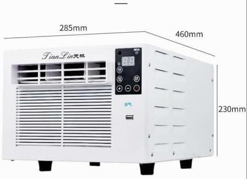 Mini Klimaanlage LuftküHler Klein Fensterklimaanlage KlimageräT Remote Mobile KüHler Kompakt Einbau