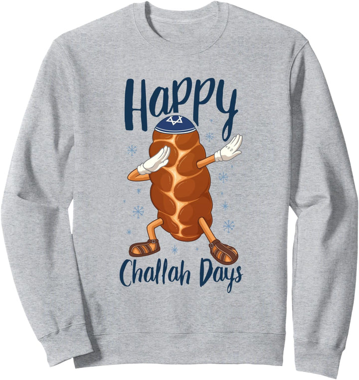 Chanukka Dabbing Challah-Brot Lustig fröhliche Challah-Tage Sweatshirt