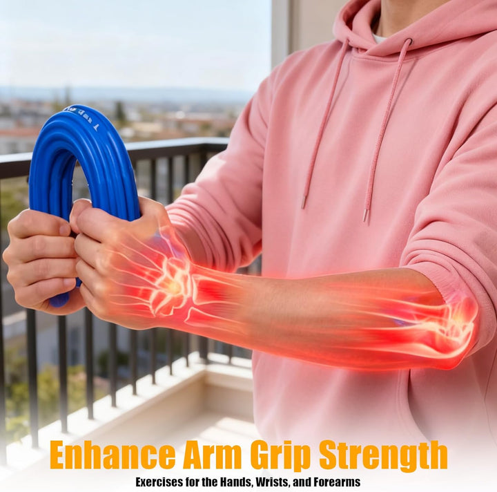 Frutilexia 4 Stück Therapy Bar, Tennisarm Therapie Bar, Flexible Widerstand Bar, Flexibler Übungssta