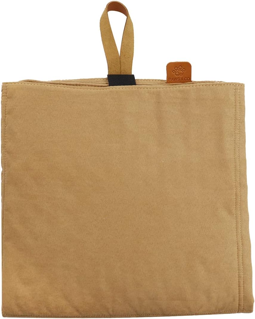 Paws&amp;Co Hundedecke für unterwegs faltbar tragbar perfekt für Camping Picknick Outdoor 100x65cm (L, B
