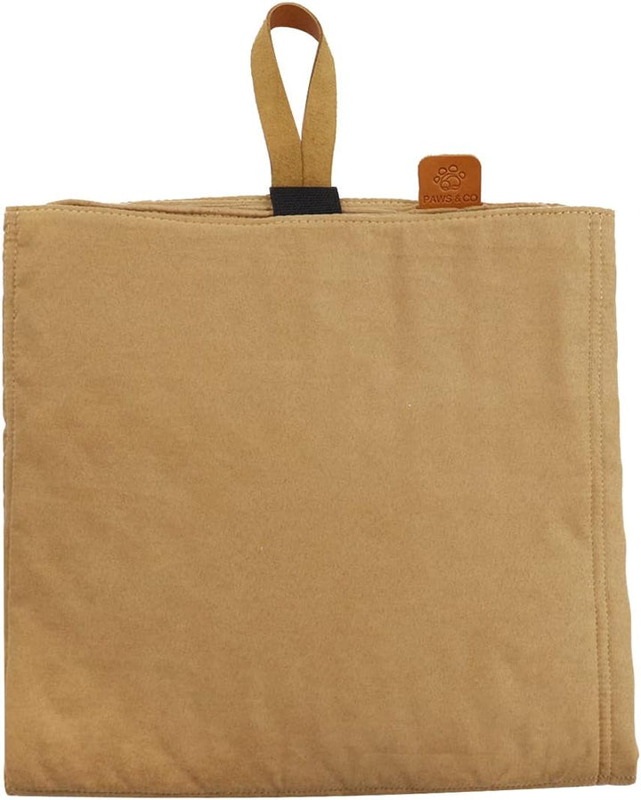 Paws&amp;Co Hundedecke für unterwegs faltbar tragbar perfekt für Camping Picknick Outdoor 100x65cm (L, B