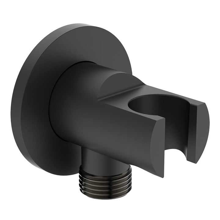 Ideal Standard BC807XG Idealrain Round Brausehalter Silk Black Silk Black mit Brauseschlauchanschlus