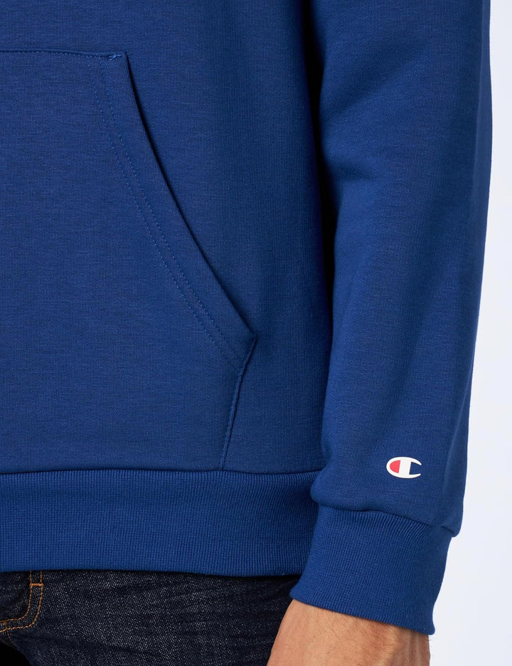 Champion Herren Legacy Graphic Shop Authentic-Powerblend Fleece Kapuzenpullover, Blu