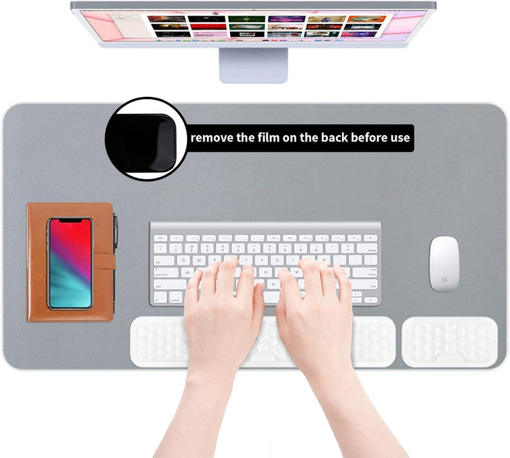 Giecy Handballenauflage Tastatur und handgelenkauflage Maus,Memory-Schaum ergonomisch Wrist Rest zur