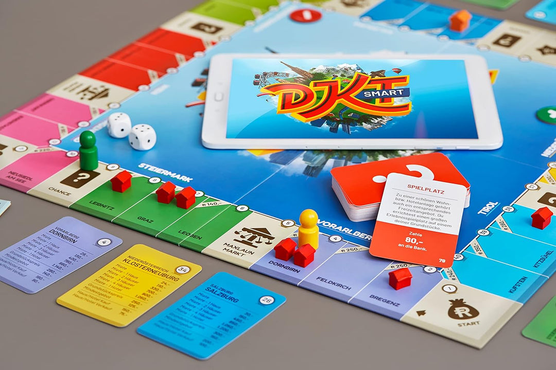 Piatnik 8104 8104-DKT Smart | Interaktives Familienspiel mit App| DKT Klassiker für die ganze Famili