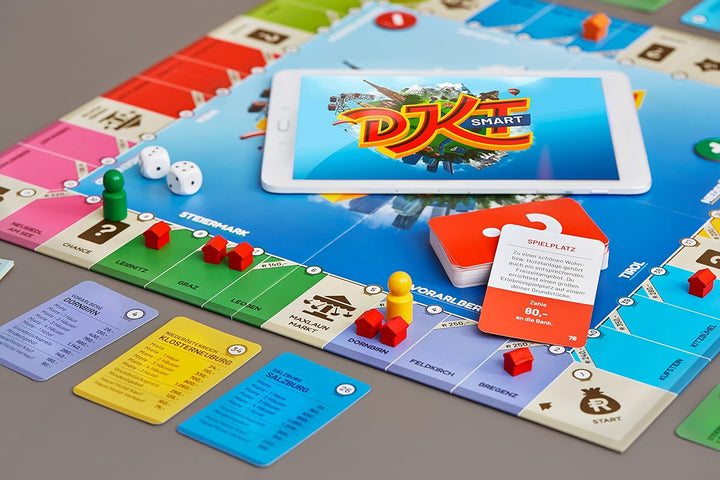 Piatnik 8104 8104-DKT Smart | Interaktives Familienspiel mit App| DKT Klassiker für die ganze Famili