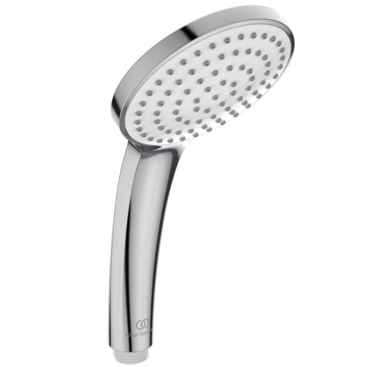 Ideal Standard B9402AA Handbrause, Anschlussgewinde G1/2, verchromt 1-Funktionshandbrause (aerosolar