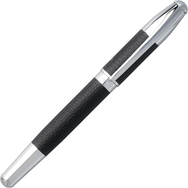 Nina Ricci Luxus Tintenroller Embrun, Premium Schreibstift Schwarz mit schwarzer Tinte