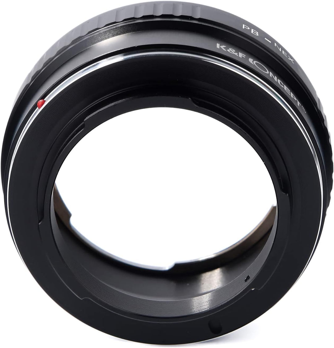 K&F Concept PRAKTICA - NEX Objektiv Mount Adapter Ring für Praktica Mount Objektive auf Sony NEX Kam