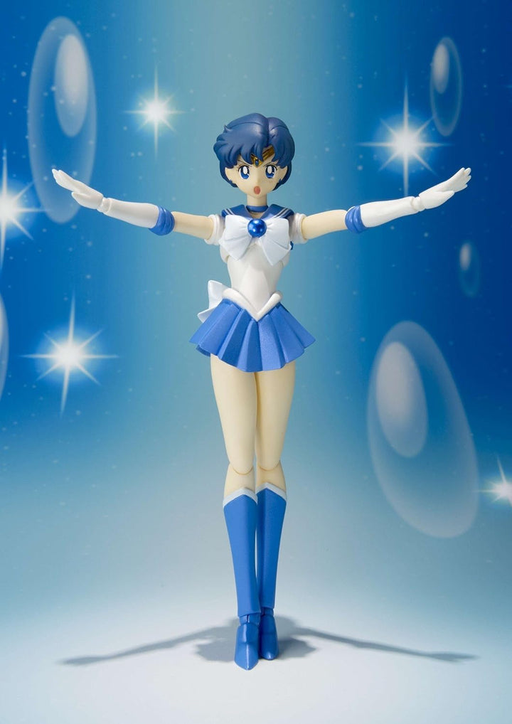 BANDAI Tamashii Nationen S.H. Figuarts Sailor Mercury Sailor Moon Action Figur