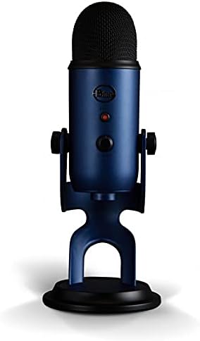 Blue Microphones Yeti Professionelles USB-Mikrofon für Aufnahmen, Streaming, Podcasting, Broadcastin