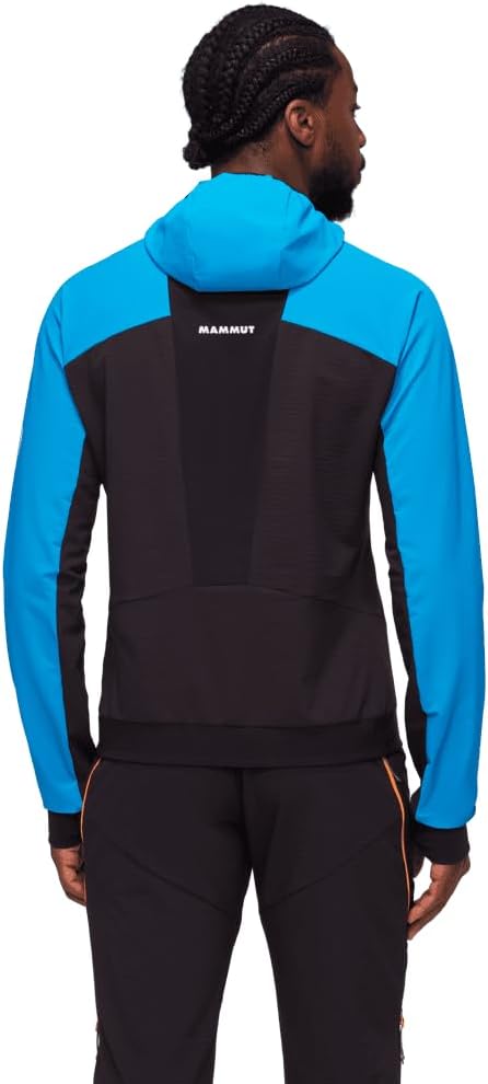 Mammut Herren Aenergy So Hybrid Hooded Jacket Men Softshell Jackets (1er Pack) XXL Glacier Blue-Blac