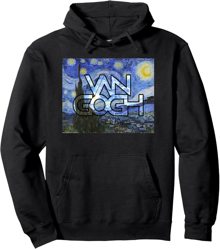 Van Gogh Sternennacht Berühmte Kunstmalerei Pullover Hoodie