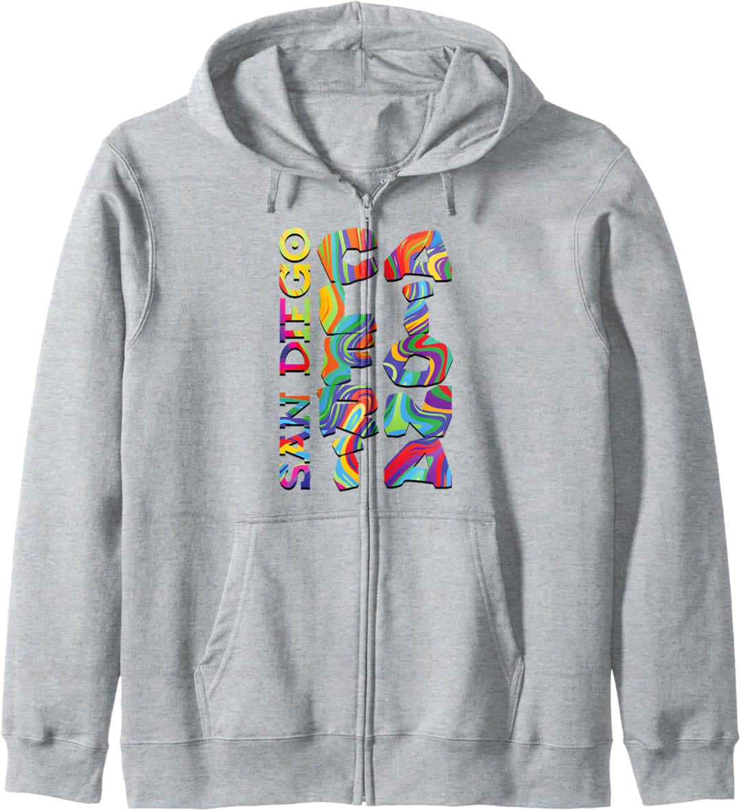 San Diego California Beach Sommer für Damen Herren Jungen Mädchen Kapuzenjacke