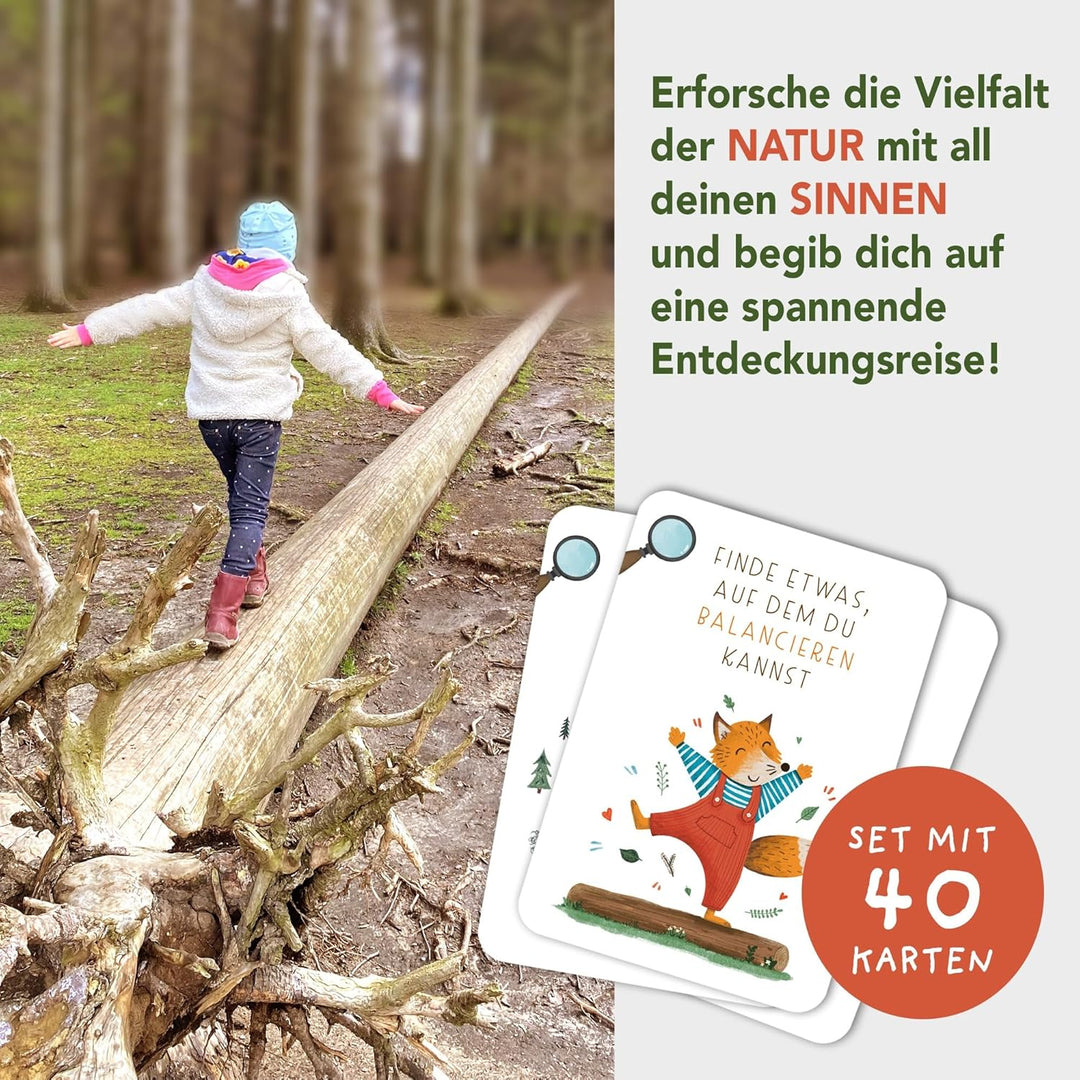 Rüsselfuchs Outdoor Schatzsuche für Kinder - Suchen & Finden - Achtsamkeit in der Natur - Finde Es S