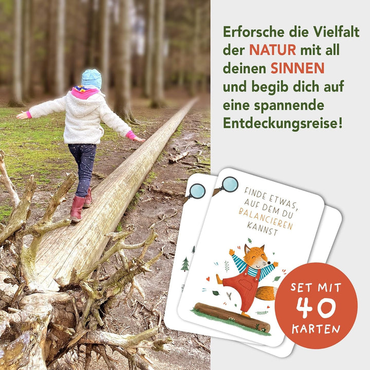 Rüsselfuchs Outdoor Schatzsuche für Kinder - Suchen & Finden - Achtsamkeit in der Natur - Finde Es S